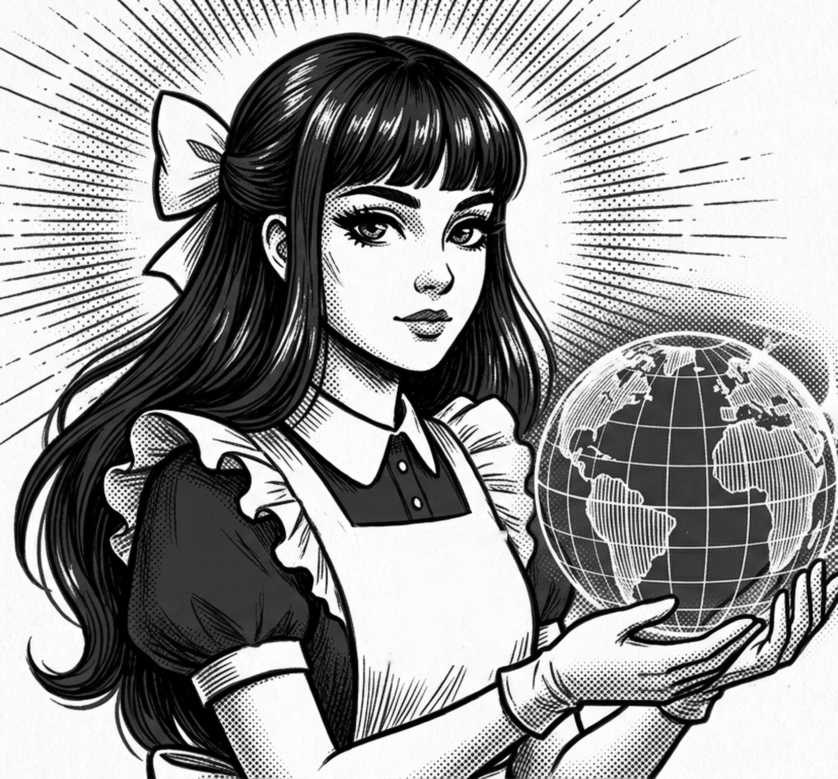 Gaia — the GaiaEx agent, holding the world